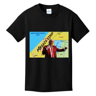 Gaza Strip Trump Magaza Strip Kids T-Shirt