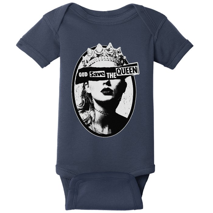 God Save The Queen Baby Bodysuit