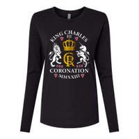 God Save The King King Charles III Womens Cotton Relaxed Long Sleeve T-Shirt