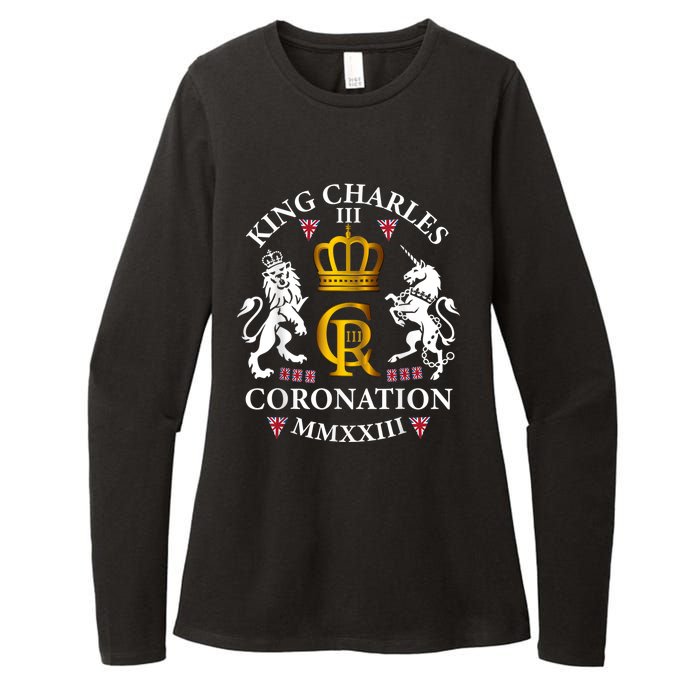 God Save The King King Charles III Womens CVC Long Sleeve Shirt