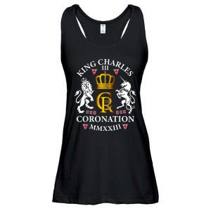 God Save The King King Charles III Ladies Essential Flowy Tank