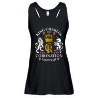 God Save The King King Charles III Ladies Essential Flowy Tank