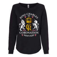 God Save The King King Charles III Womens California Wash Sweatshirt