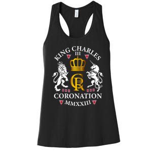 God Save The King King Charles III Women's Racerback Tank