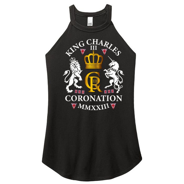 God Save The King King Charles III Women's Perfect Tri Rocker Tank