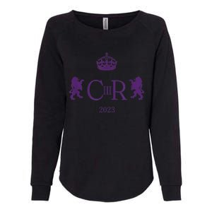 God Save The King King Charles III Womens California Wash Sweatshirt