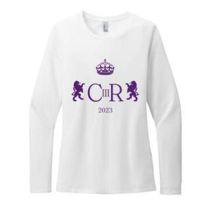 God Save The King King Charles III Womens CVC Long Sleeve Shirt