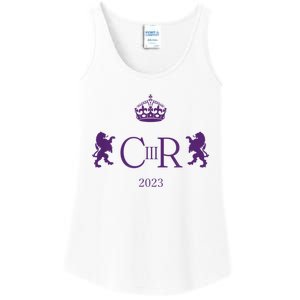 God Save The King King Charles III Ladies Essential Tank