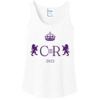 God Save The King King Charles III Ladies Essential Tank