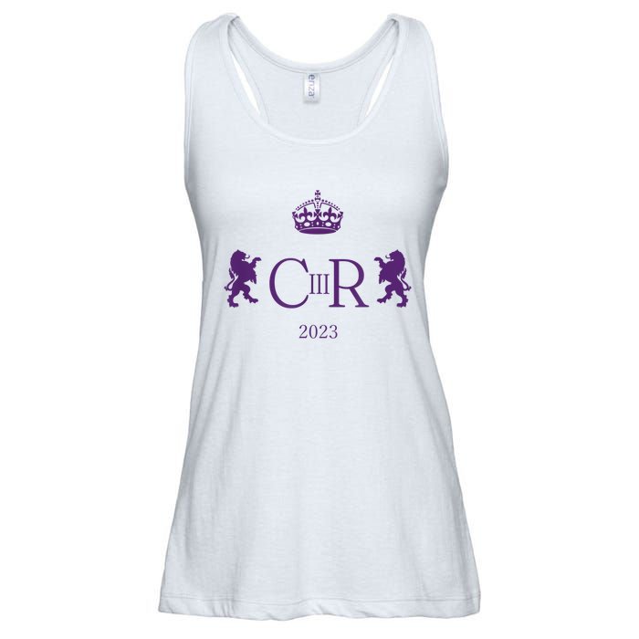 God Save The King King Charles III Ladies Essential Flowy Tank