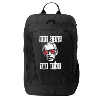 God Save The King King Charles III City Backpack