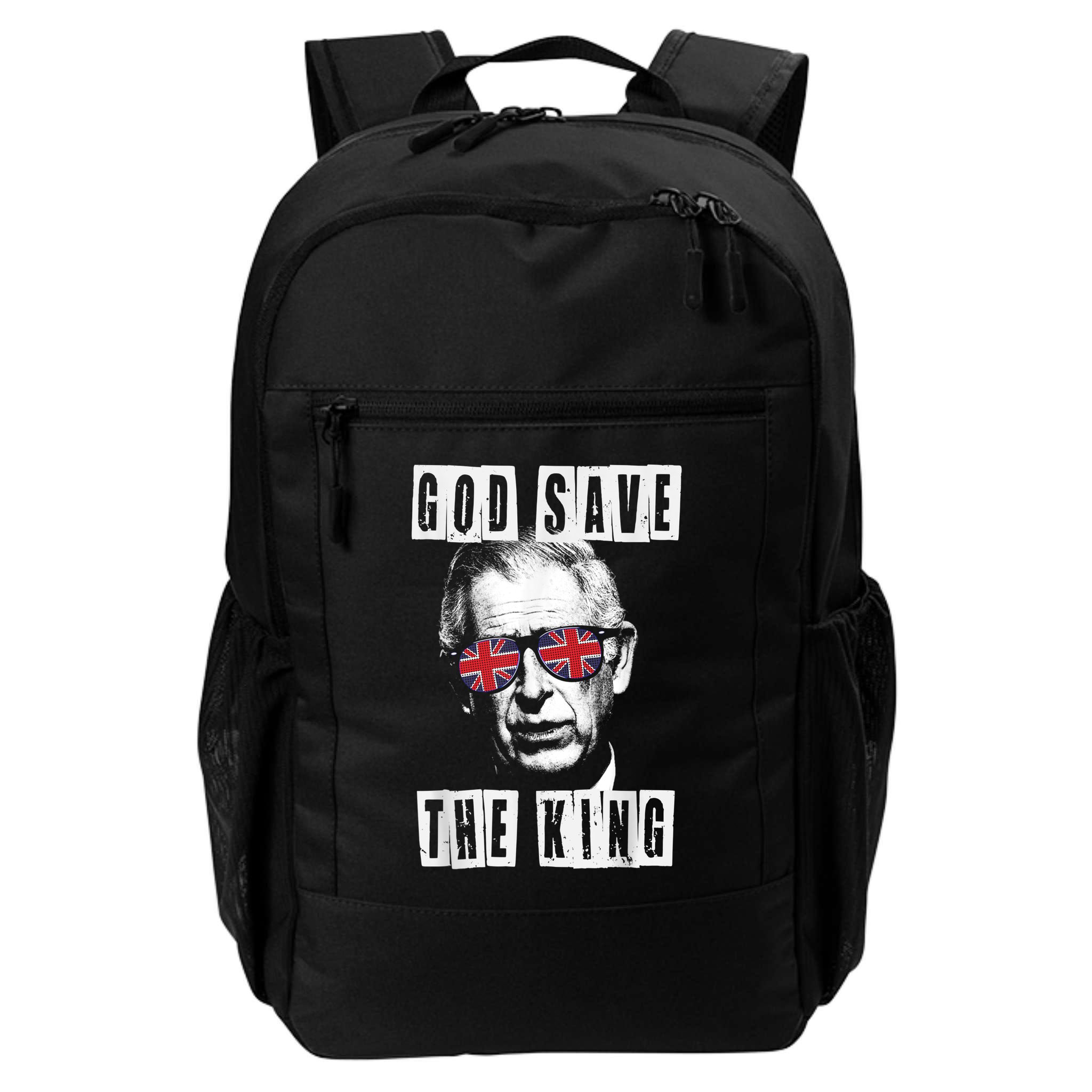 God Save The King King Charles III Backpack