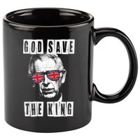 God Save The King King Charles III 11oz C Handle Ceramic Mug