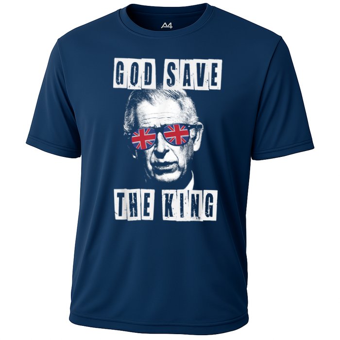 God Save The King King Charles III Cooling Performance Crew T-Shirt