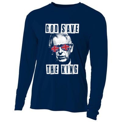 God Save The King King Charles III Cooling Performance Long Sleeve Crew