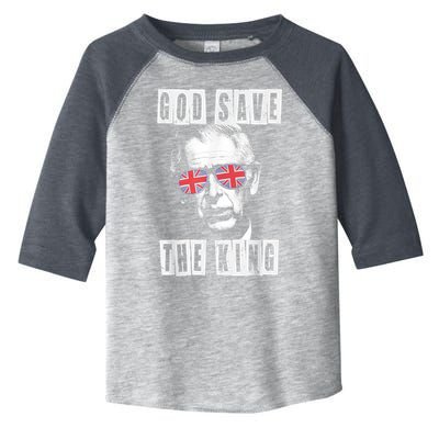 God Save The King King Charles III Toddler Fine Jersey T-Shirt