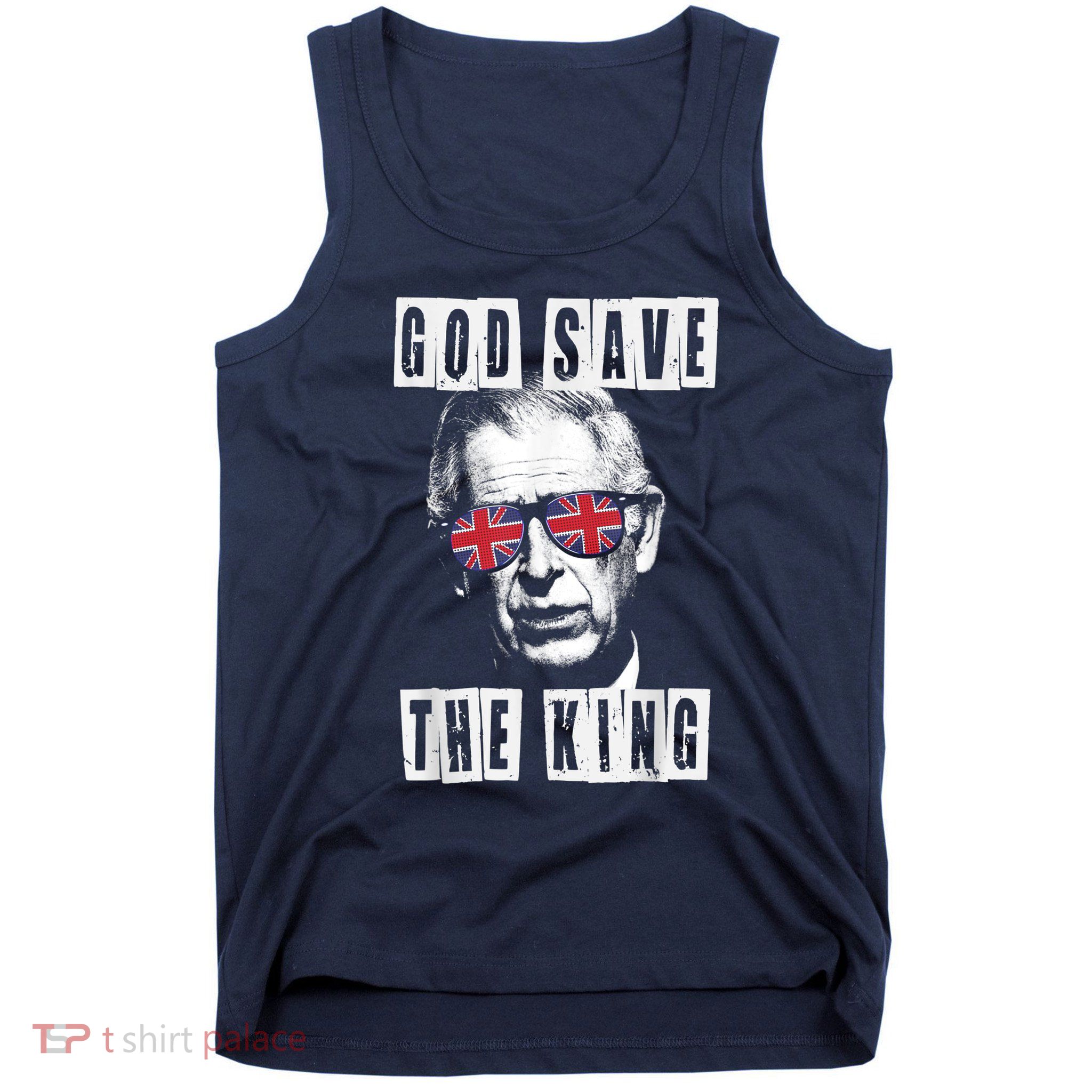 God Save The King King Charles III Tank Top