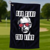 God Save The King King Charles III Golf Towel