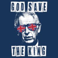 God Save The King King Charles III Short Acrylic Beanie