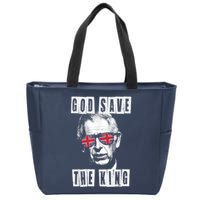 God Save The King King Charles III Zip Tote Bag