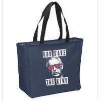 God Save The King King Charles III Zip Tote Bag