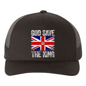 God Save The King King Charles III Yupoong Adult 5-Panel Trucker Hat