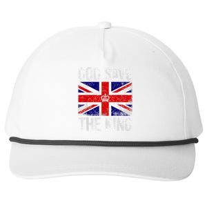 God Save The King King Charles III Snapback Five-Panel Rope Hat