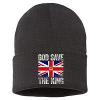 God Save The King King Charles III Sustainable Knit Beanie