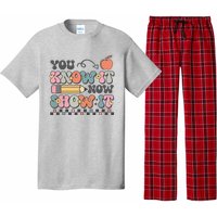 Groovy State Testing Day Teacher You Know It Now Show It Pajama Set