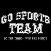 Go Sports Team Do The Thing Win The Points Funny Athletic 16 in Basic Backpack