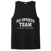 Go Sports Team Do The Thing Win The Points Funny Athletic PosiCharge Competitor Tank