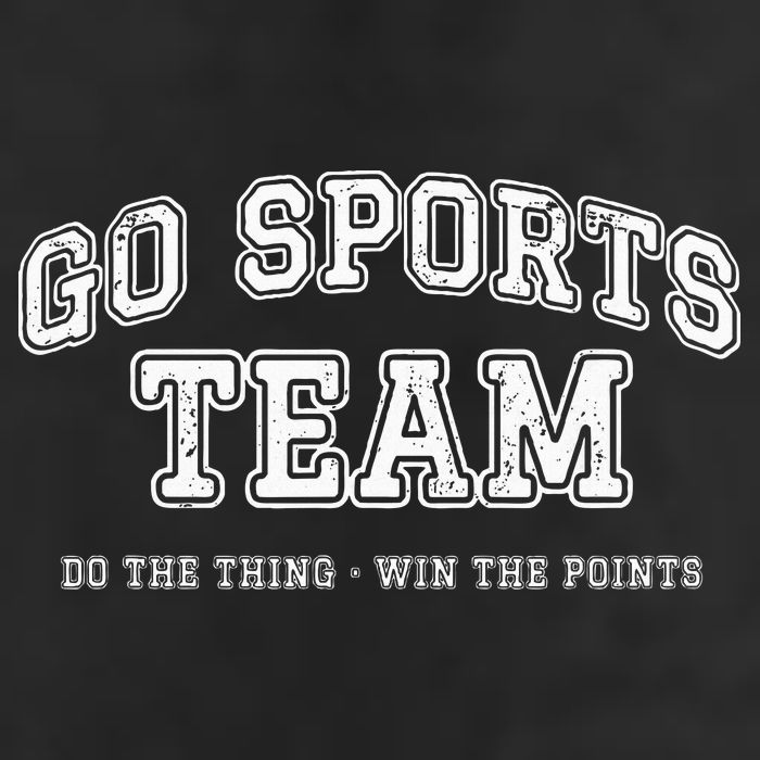 Go Sports Team Do The Thing Win The Points Funny Athletic Microfiber Hand Towel