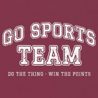 Go Sports Team Do The Thing Win The Points Funny Athletic 16oz Travel Tumbler