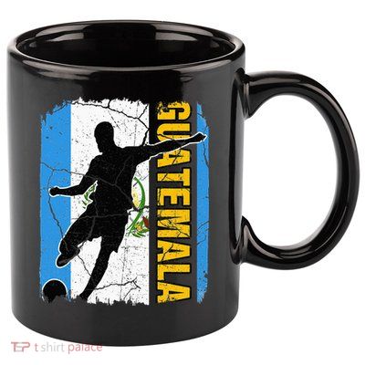 Guatemalan Soccer Team Guatemala Flag Jersey 11oz C Handle Ceramic Mug