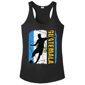 Guatemalan Soccer Team Guatemala Flag Jersey Ladies PosiCharge Competitor Racerback Tank