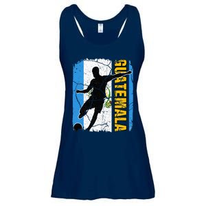 Guatemalan Soccer Team Guatemala Flag Jersey Ladies Essential Flowy Tank