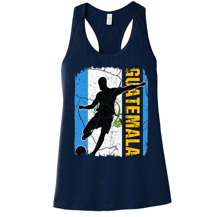 Guatemalan Soccer Team Guatemala Flag Jersey Women's Racerback Tank