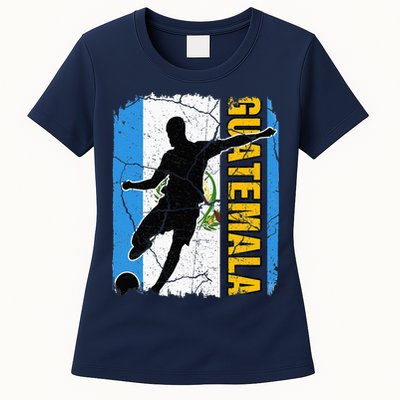 Guatemalan Soccer Team Guatemala Flag Jersey Womens T-Shirt