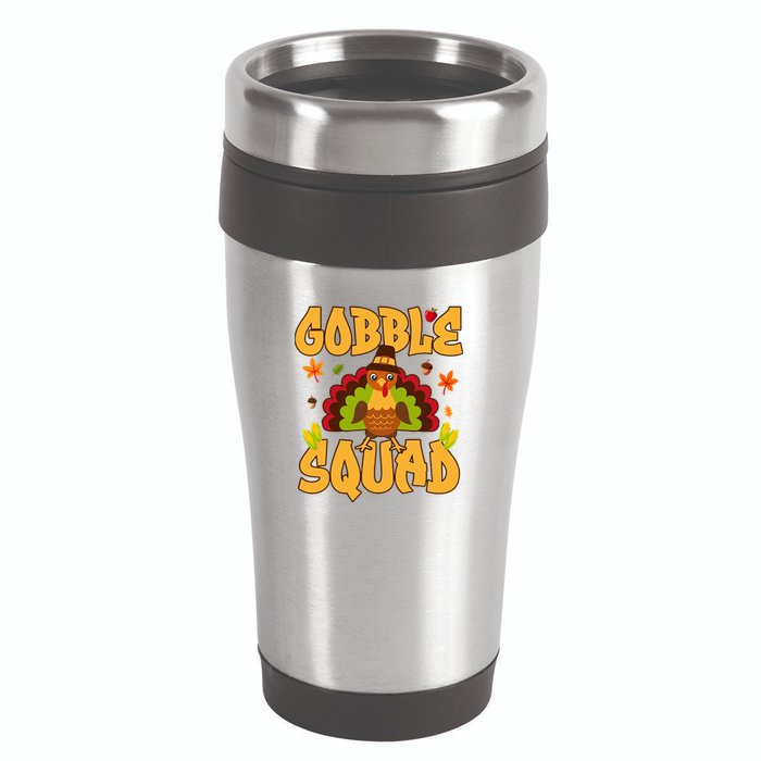 Gobble Squad Turkey Design Gobble Squad 16oz Travel Tumbler