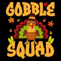 Gobble Squad Turkey Design Gobble Squad 16oz Travel Tumbler