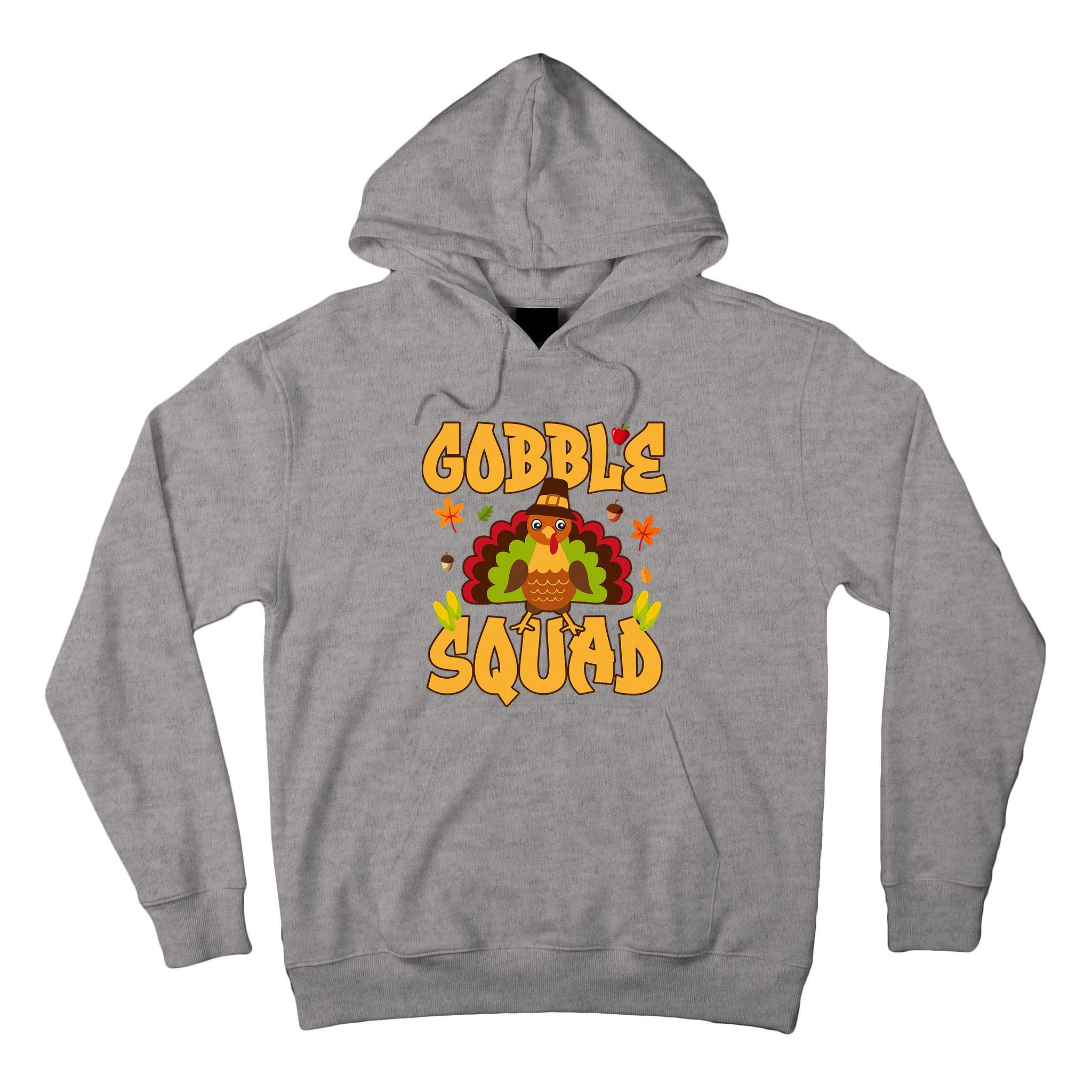 Gobble Squad Turkey Design Gobble Squad Tall Hoodie
