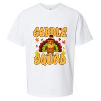 Gobble Squad Turkey Design Gobble Squad Sueded Cloud Jersey T-Shirt