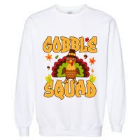 Gobble Squad Turkey Design Gobble Squad Garment-Dyed Sweatshirt