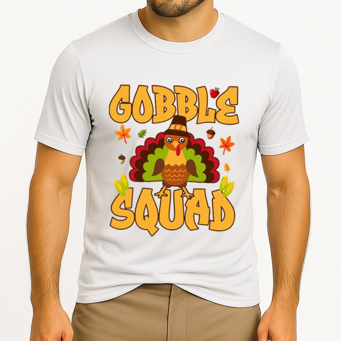 Gobble Squad Turkey Design Gobble Squad Performance Shirt
