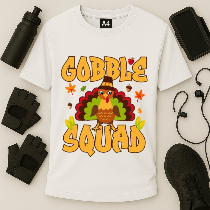 Gobble Squad Turkey Design Gobble Squad Performance Shirt