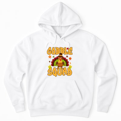 Gobble Squad Turkey Design Gobble Squad Hoodie