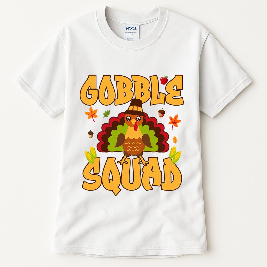 Gobble Squad Turkey Design Gobble Squad Tall T-Shirt