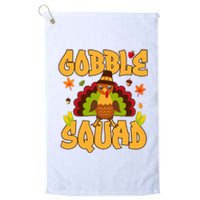 Gobble Squad Turkey Design Gobble Squad Platinum Collection Golf Towel