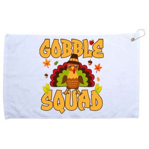 Gobble Squad Turkey Design Gobble Squad Grommeted Golf Towel