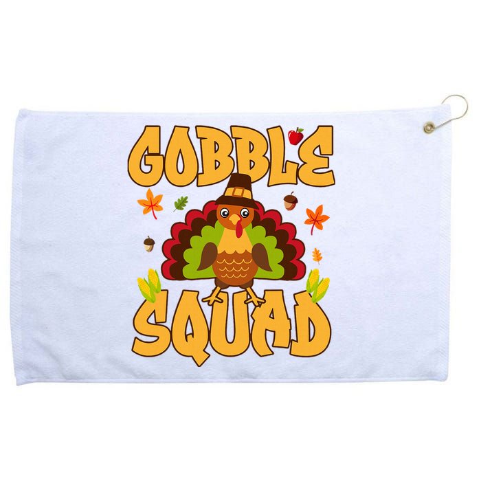 Gobble Squad Turkey Design Gobble Squad Grommeted Golf Towel